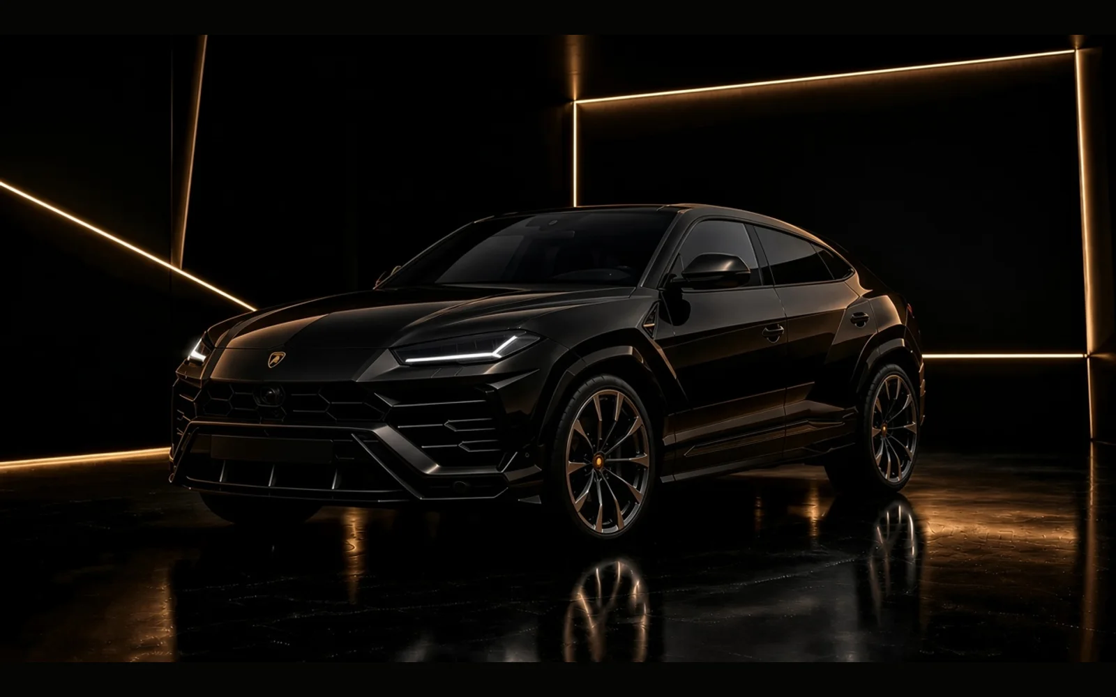 Lamborghini Urus Black for rent in Dubai